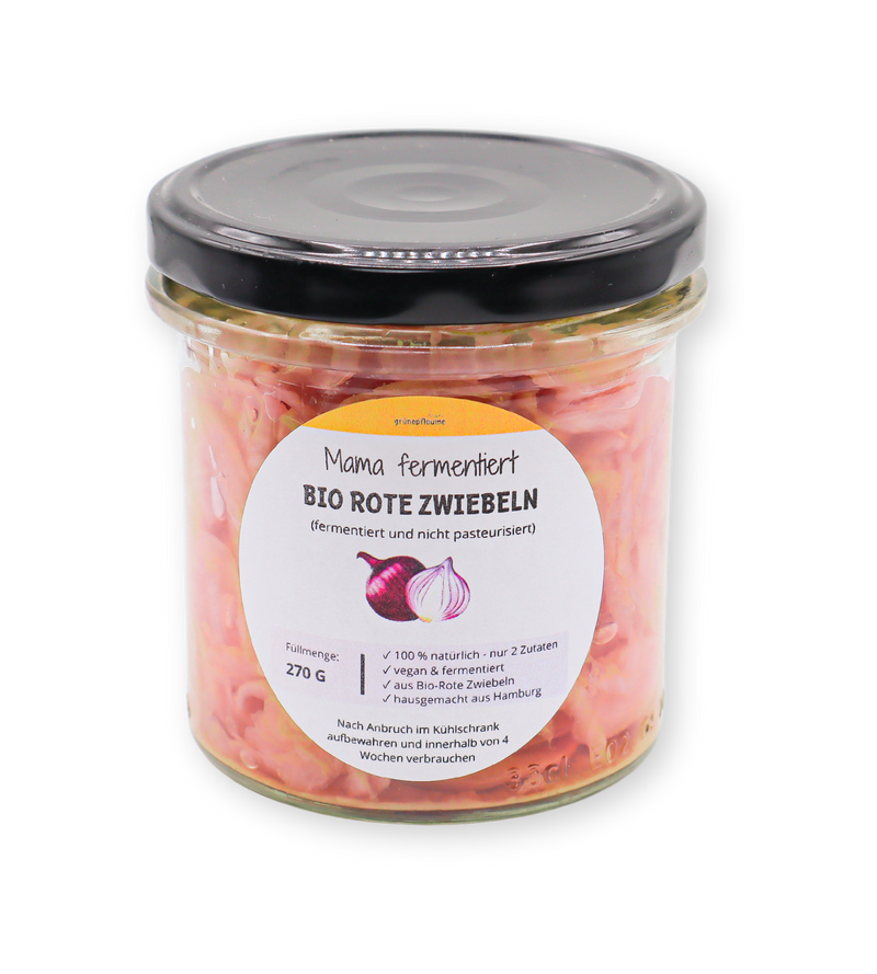 Bio-Fermentierte-Rote Zwiebeln